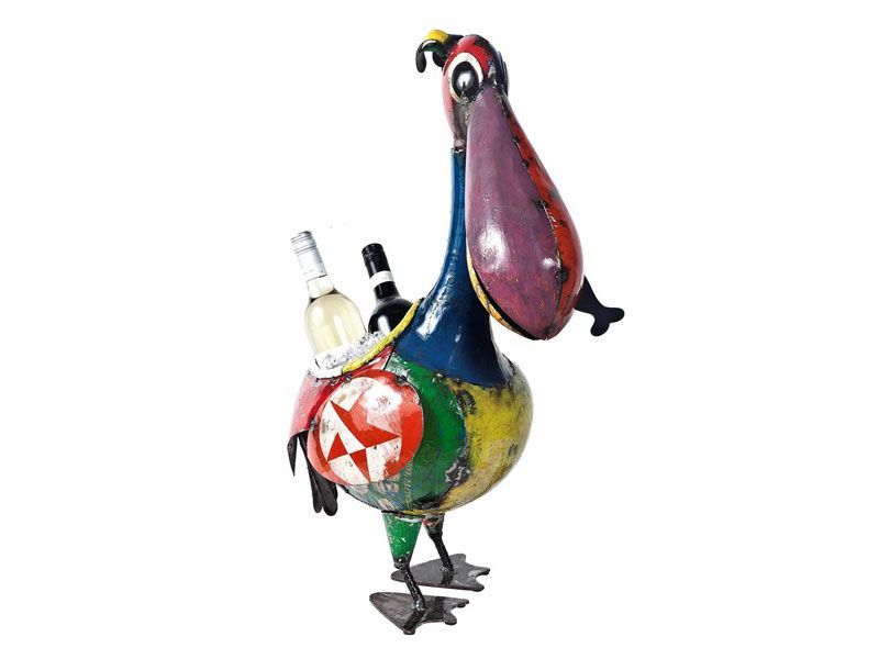 Pete The Pelican Drinks Tub -Garden Furniture Centre-48Hour Dispatch,LowRange,Ornaments Accessories,Ornaments,Accessories,Ranges,Animal Garden Ornaments,Think Outside Range,Metal Garden Ornaments,Novelty Drinks Coolers,Think Outside Range Ranges-{collection_title}