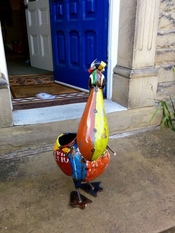 Pete The Pelican Drinks Tub -Garden Furniture Centre-48Hour Dispatch,LowRange,Ornaments Accessories,Ornaments,Accessories,Ranges,Animal Garden Ornaments,Think Outside Range,Metal Garden Ornaments,Novelty Drinks Coolers,Think Outside Range Ranges-{collection_title}