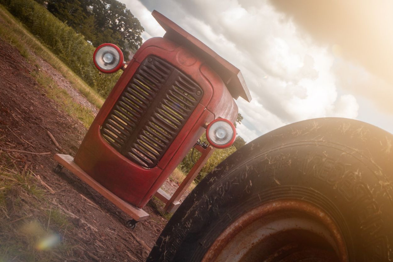 Indian Tractor Table-Garden Furniture Centre-MidInstock,instock,MidRange,Outdoor Furniture,Upcycled Furniture-{collection_title}