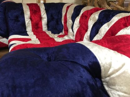 Union Jack Three Seater Sofa