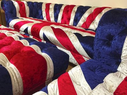 Union Jack Three Seater Sofa