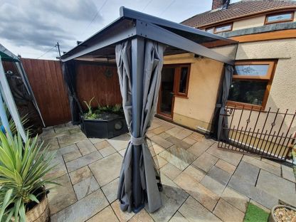 Four Seasons Wall Mounted Gazebo 3m x 3.65m | BLACK FRIDAY MONTH