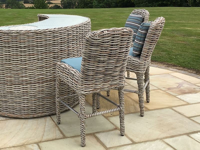 Fiji Bar Stool-Garden Furniture Centre-MidInstock,instock,MidRange,Outdoor Dining,Rattan,Outdoor Furniture,Rattan Furniture,Bars & Bar Sets,Fiji Range,Rattan Chairs,Fiji-{collection_title}