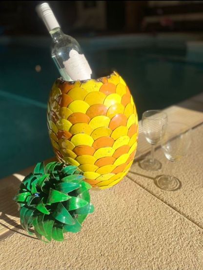 Chilled Pineapple Drinks Cooler