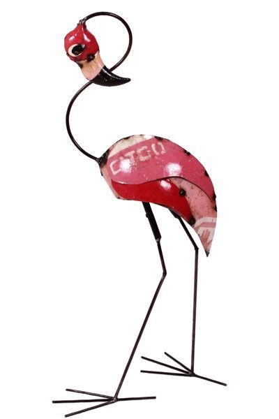Percy The Flamingo Head Up-Garden Furniture Centre-48Hour Dispatch,LowRange,Under 100,Ornaments,Ranges,Animal Garden Ornaments,Think Outside Range,Metal Garden Ornaments,Think Outside Range Ranges,Ornaments Accessories,Accessories-{collection_title}