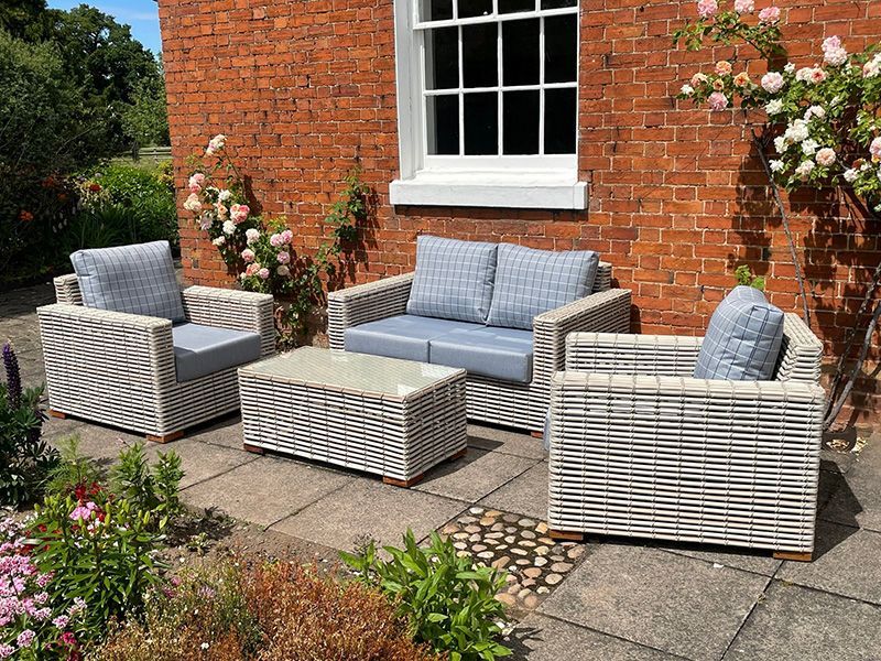 Fiji Pipe 2 Seater Sofa Suite-Garden Furniture Centre-HighRange,Outdoor Lounging,Outdoor Furniture,Rattan Furniture,Fiji Range,Lounge Suites & Sets,Fiji Pipe-{collection_title}