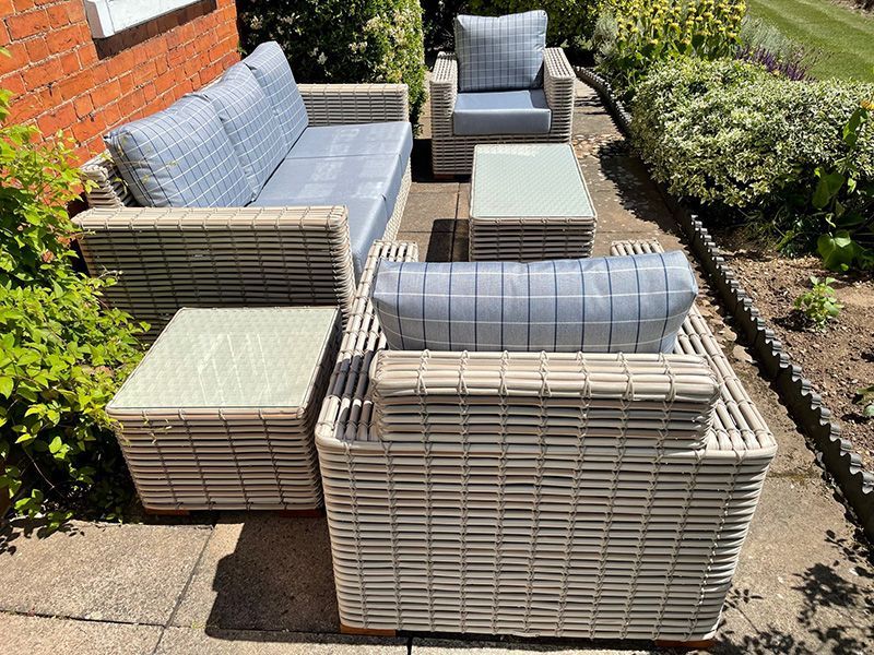Fiji Pipe 3 Seater Sofa Suite