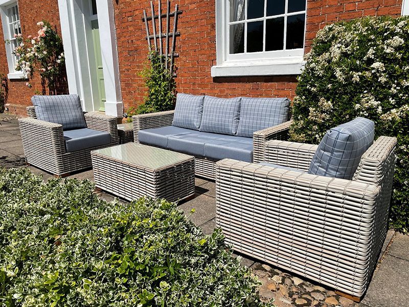 Fiji Pipe 3 Seater Sofa Suite