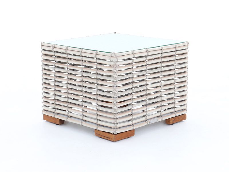 Fiji Pipe Side Table-Garden Furniture Centre-LowRange,Side Table,Indoor Dining,Outdoor Furniture,Rattan Furniture,Fiji Range,Fiji Pipe,Rattan,Tables,Fiji,Rattan Tables-{collection_title}