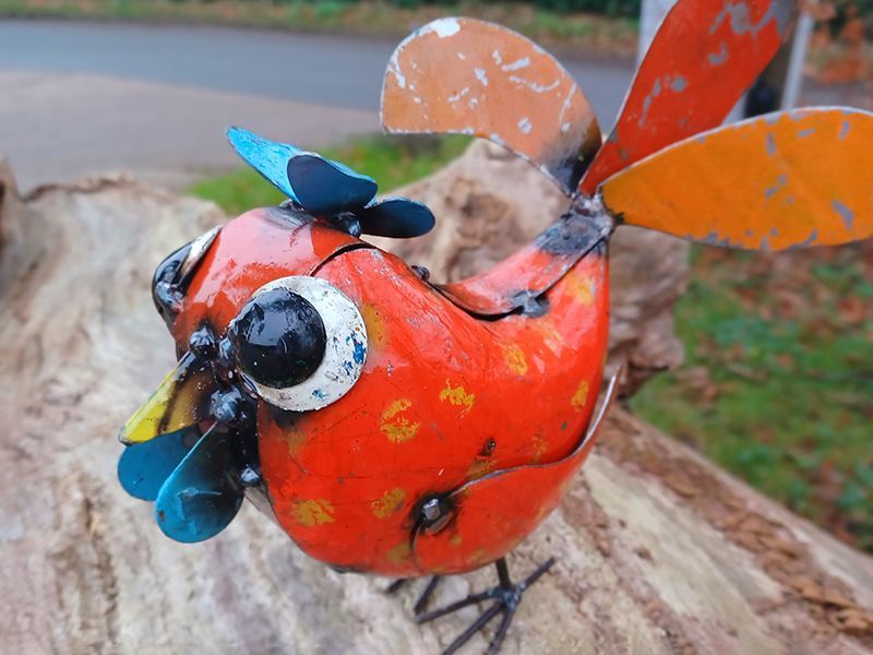 The Pixie Chicks (Set of Three)-Garden Furniture Centre-48Hour Dispatch,LowRange,Under 100,Ornaments,Ranges,Animal Garden Ornaments,Think Outside Range,Metal Garden Ornaments,Think Outside Range Ranges,Ornaments Accessories,Accessories-{collection_title}