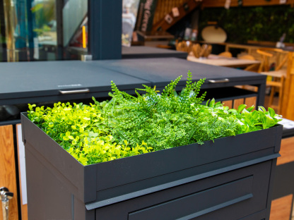 Anthracite Planter Top Tray