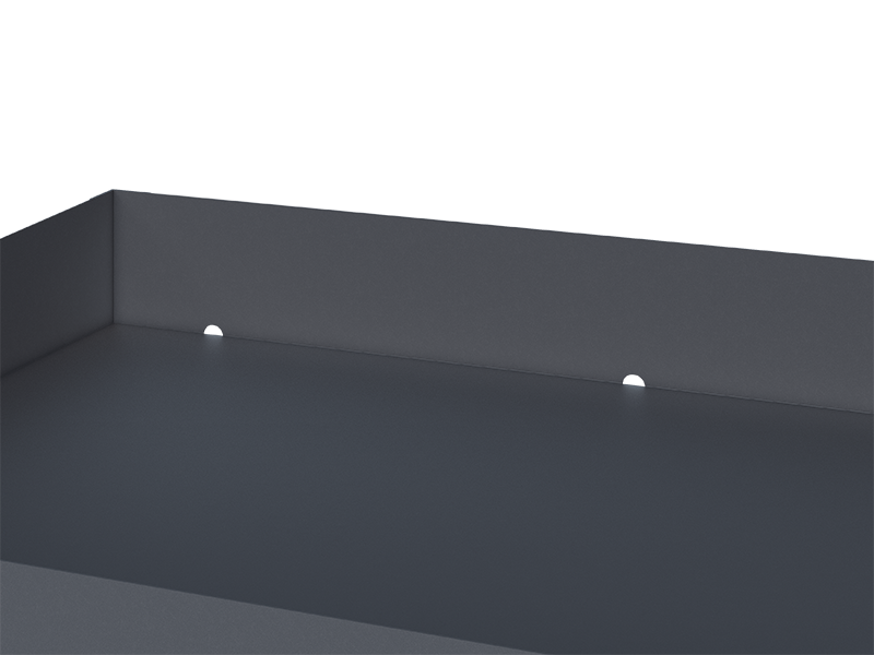 Anthracite Parcel And Letter Box