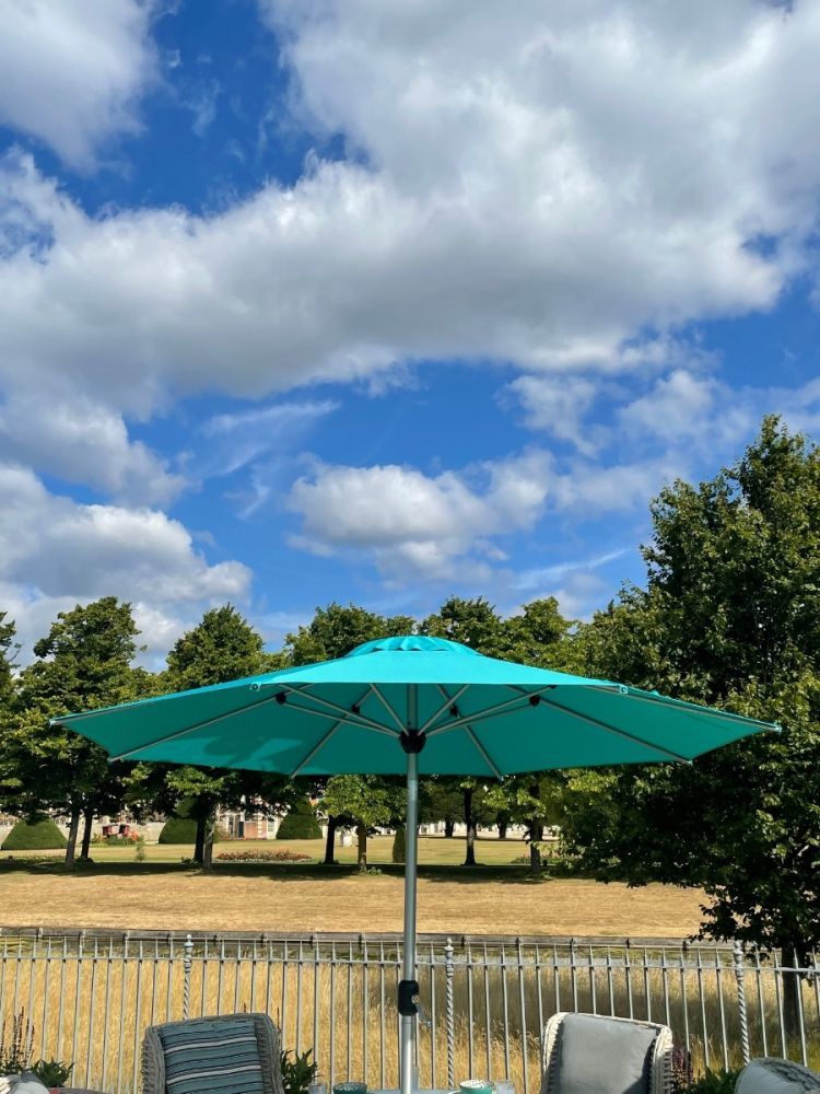 Platinum Tilting Parasol - 300cm Diameter-Garden Furniture Centre-48Hour Dispatch,LowRange,Round,Parasols,Commercial Parasols,Stand Alone Parasols Parasols,Stand Alone Parasols-{collection_title}