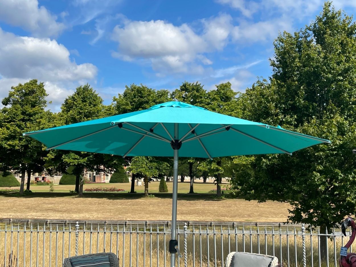 Platinum Tilting Parasol - 300cm Diameter-Garden Furniture Centre-48Hour Dispatch,LowRange,Round,Parasols,Commercial Parasols,Stand Alone Parasols Parasols,Stand Alone Parasols-{collection_title}