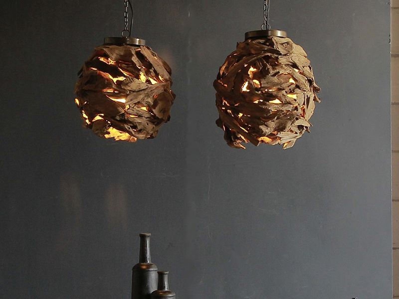 Zappa Round Pendant Light -Garden Furniture Centre-Root,LowRange,Conservatory,Reclaimed Furniture,Accessories,Indoor Accessories,Indoor Lighting,Lights-{collection_title}