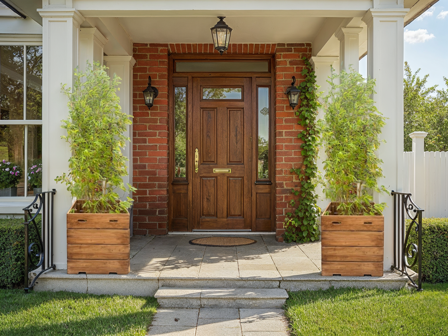 Reclaimed Teak Square Planter-Garden Furniture Centre-LowRange,Reclaimed Furniture,Accessories,Garden Planters-{collection_title}