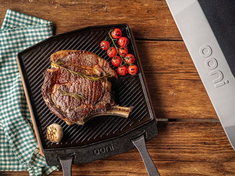 Dual-Sided Grizzler Plate | Ooni Range 