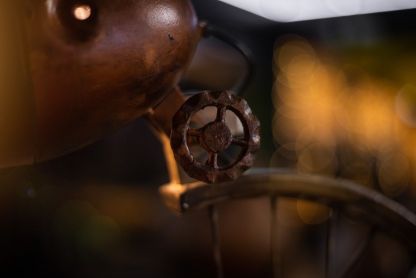 Indian Wheel Lamp