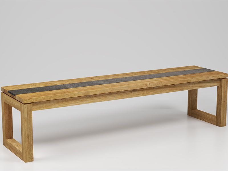 Nero 1.8m Bench | Bari Range 