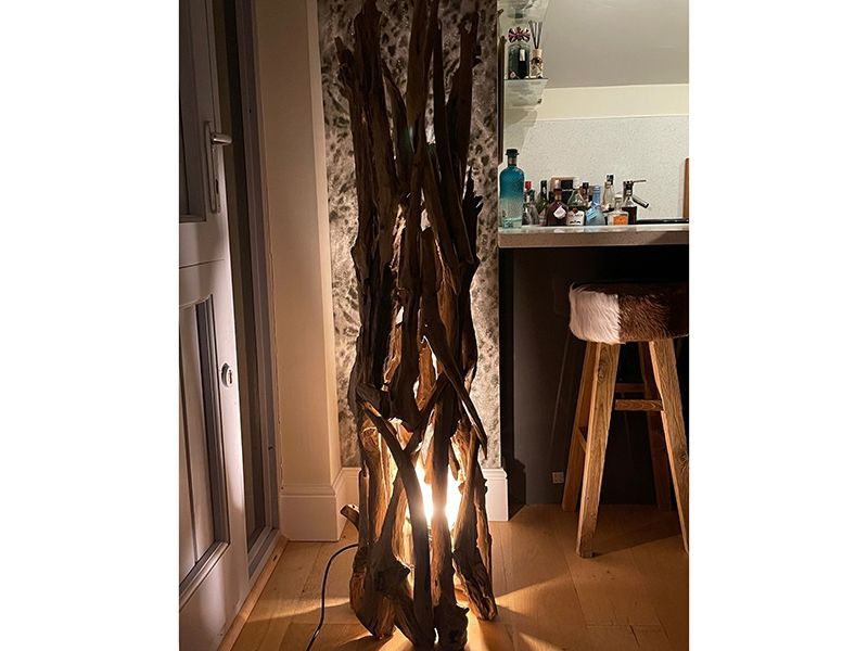 Root Floor Spotlight-Garden Furniture Centre-Root,MidInstock,instock,MidRange,Accessories,Conservatory,Reclaimed Furniture,Indoor Accessories,Indoor Lighting,Teak,Lights-{collection_title}