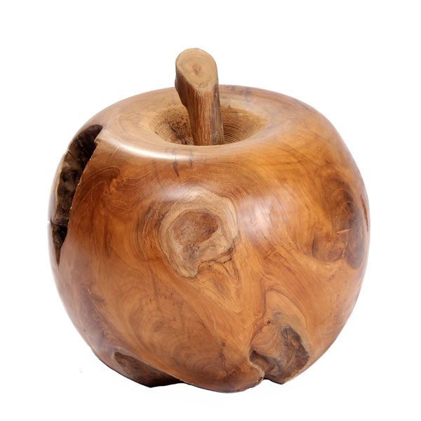 Apple Wooden Ornament-Garden Furniture Centre-Root,48Hour Dispatch,LowRange,Under 100,Information,Ornaments Accessories,Accessories,Ornaments,Reclaimed Furniture,Wooden Garden Ornaments,Accessories Sale,Mother's Day-{collection_title}