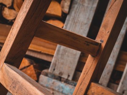 Reclaimed Teak Bar Stool
