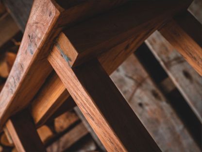 Reclaimed Teak Bar Stool
