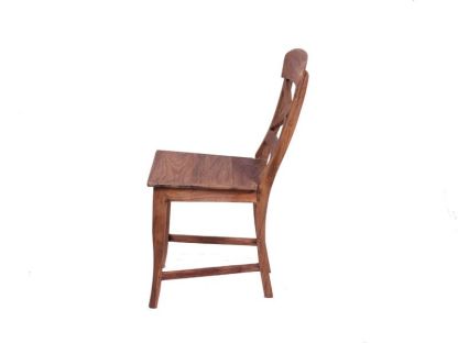 Reclaimed Teak Cross Chair