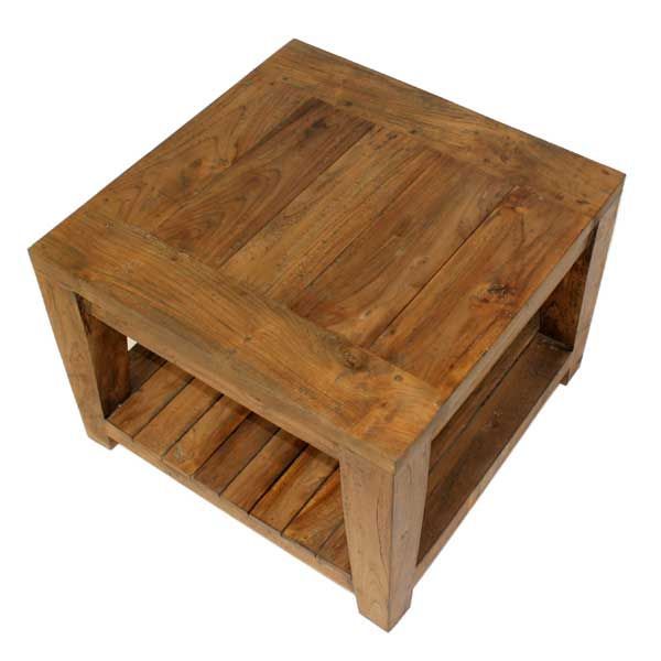 York Reclaimed Teak Side Table
