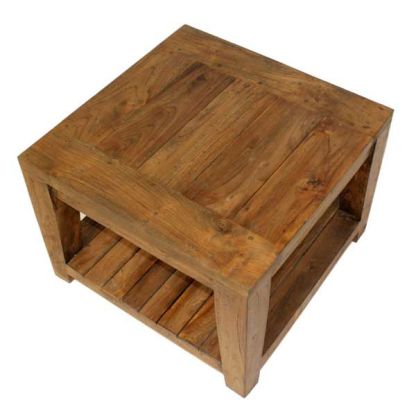 York Reclaimed Teak Side Table