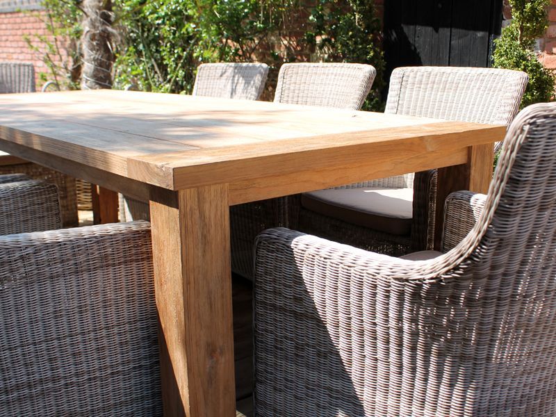 Regent 8 Chair Dining Set | FSC® Certified-Garden Furniture Centre-HighRange,Rattan,Tables,Dining Set,Teak,Outdoor Furniture,Rattan Furniture,Teak Garden Furniture,FSC®,Outdoor Dining-{collection_title}