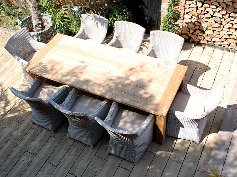 Regent 8 Chair Dining Set | FSC® Certified