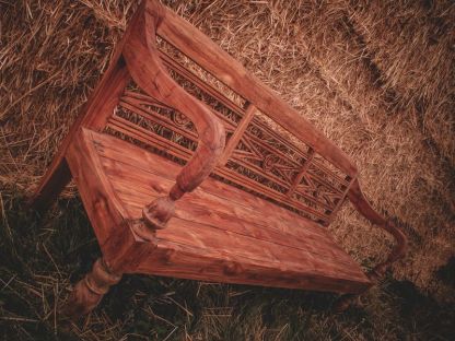 Repro Teak Bench 