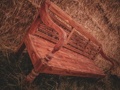Repro Teak Bench 