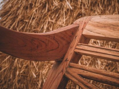 Repro Teak Bench 