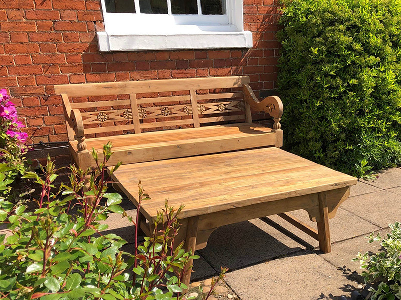 Repro Teak Bench -Garden Furniture Centre-MidRange,Outdoor Furniture,Benches,Reclaimed Furniture,Teak,Teak Benches-{collection_title}