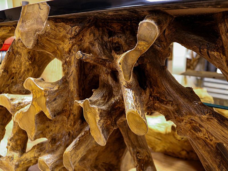 Console Resin Table -Garden Furniture Centre-Root,HighRange,Tables,Indoor Dining,Teak Tables-{collection_title}