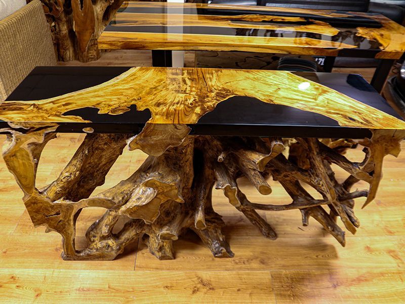 Console Resin Table -Garden Furniture Centre-Root,HighRange,Tables,Indoor Dining,Teak Tables-{collection_title}
