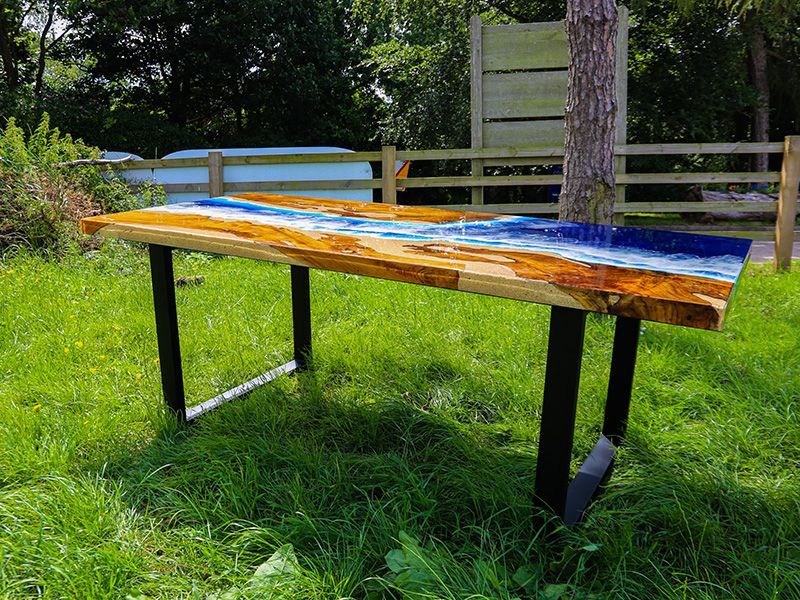 Epoxy Resin Table | Beach -Garden Furniture Centre-HighRange,Dining Table,Indoor Dining,Tables-{collection_title}