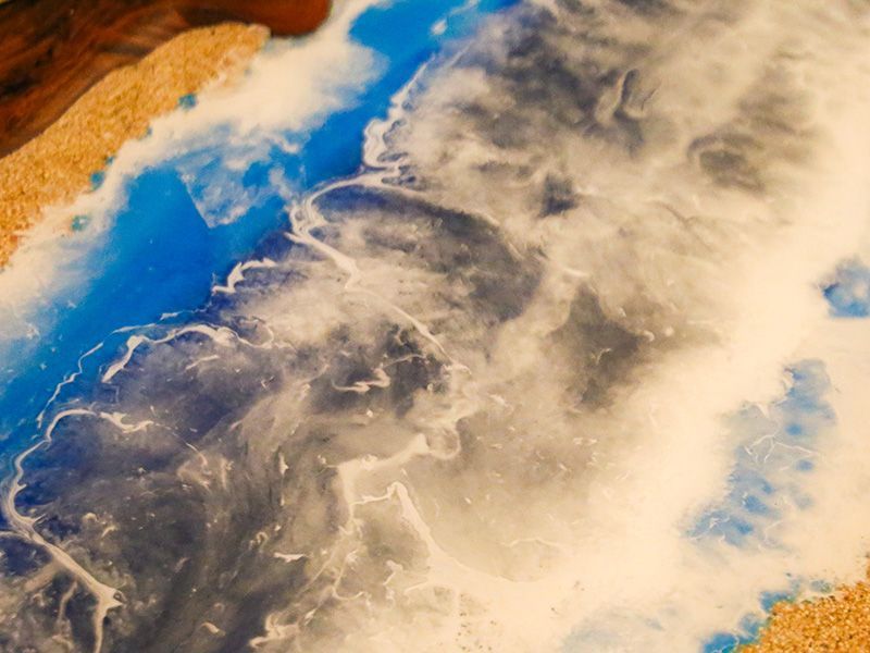 Epoxy Resin Table | Beach -Garden Furniture Centre-HighRange,Dining Table,Indoor Dining,Tables-{collection_title}