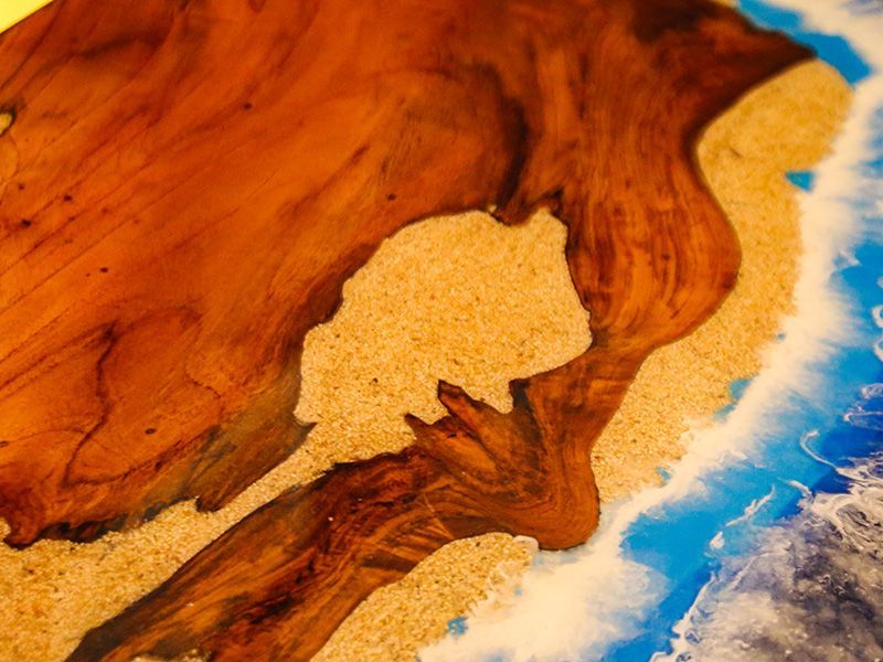 Epoxy Resin Table | Beach -Garden Furniture Centre-HighRange,Dining Table,Indoor Dining,Tables-{collection_title}