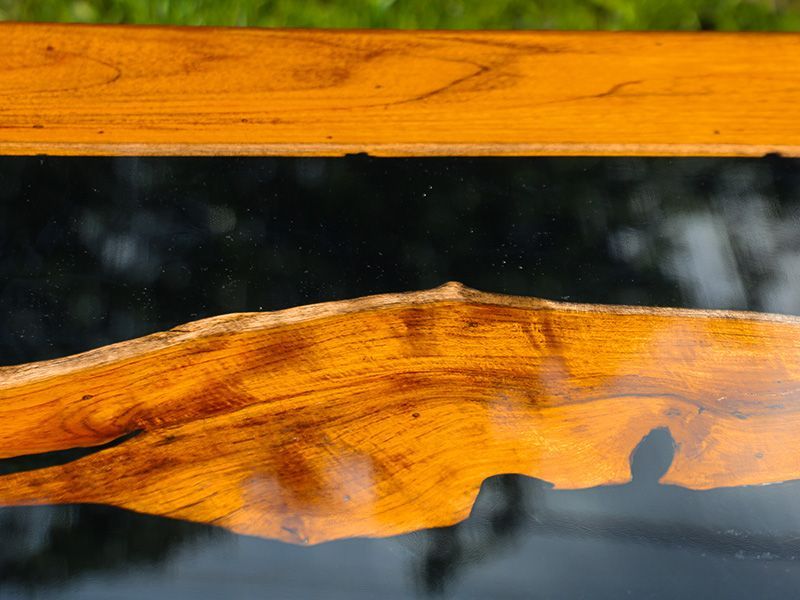 Epoxy Resin Table | Black-Garden Furniture Centre-HighRange,Dining Table,Indoor Dining,Tables,Teak Tables-{collection_title}