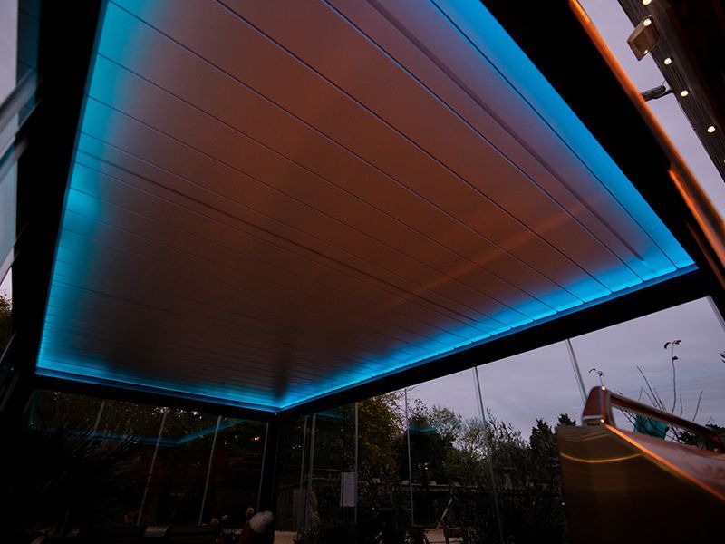 Bioclimatic Pergola 5 x 3.5M Free Standing | T6-Garden Furniture Centre-HighRange,Free Standing,Gazebos,Metal Gazebos,Garden Rooms Gazebos,Bioclimatic Pergolas Gazebos,Boxing Day Sale-{collection_title}