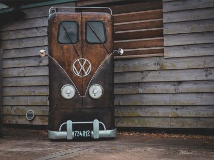 Indian VW Vintage Bus Storage Cabinet 