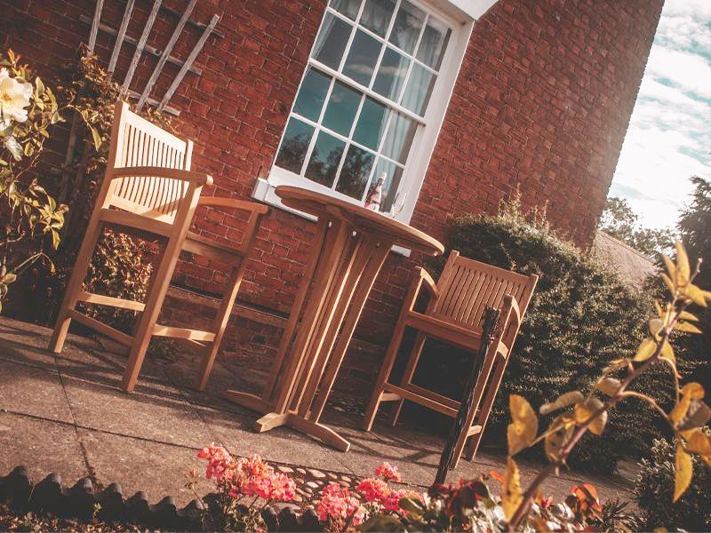 Marley Bar Table-Garden Furniture Centre-MidInstock,instock,MidRange,Outdoor Dining,Outdoor Furniture,Teak Garden Furniture,Bars & Bar Sets,Teak,Tables,Teak Tables-{collection_title}