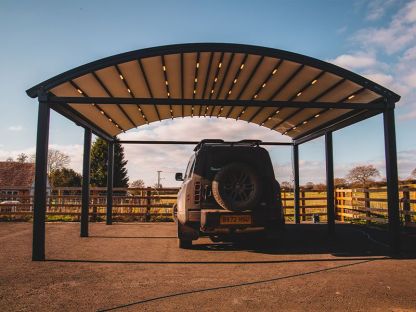 Ex Display Luna Crescent Retractable Awning - 5  X 6M  | Luna Range