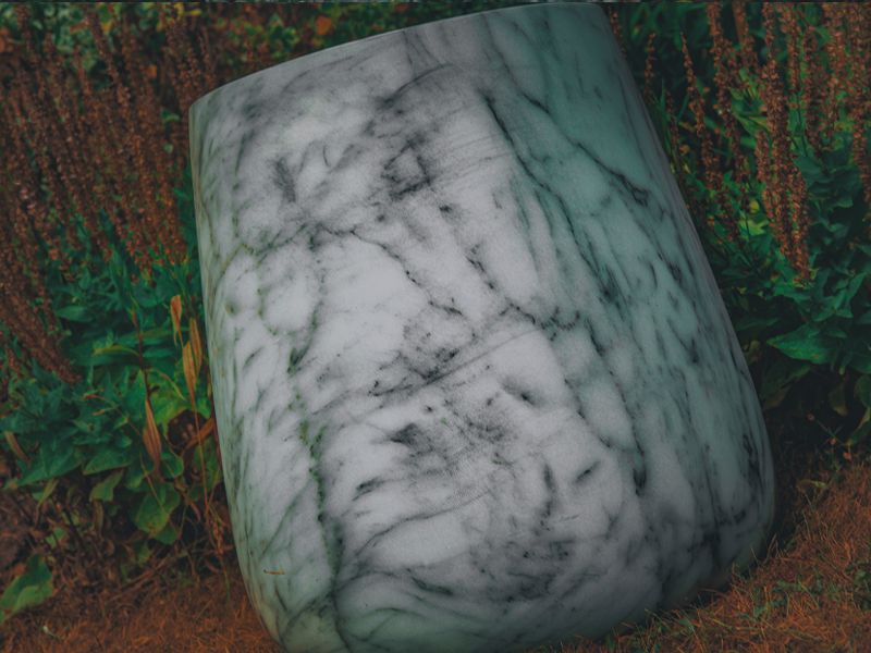 Tuscany Faux Marble Side Table -Garden Furniture Centre-LowRange,Coffee Table,Side Table,Conservatory,Indoor Accessories-{collection_title}