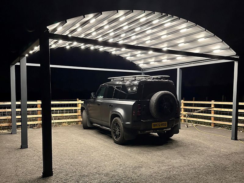 Luna Crescent Retractable Awning | Luna Range