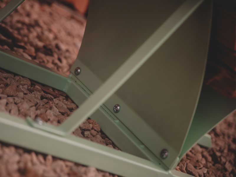 Sage Green Love Heart Wood Rack-Garden Furniture Centre-LowRange,Furniture for Valentines Day,Accessories,Outdoor Storage,Log Racks & Stores,Storage Accessories,Black Friday Month-{collection_title}