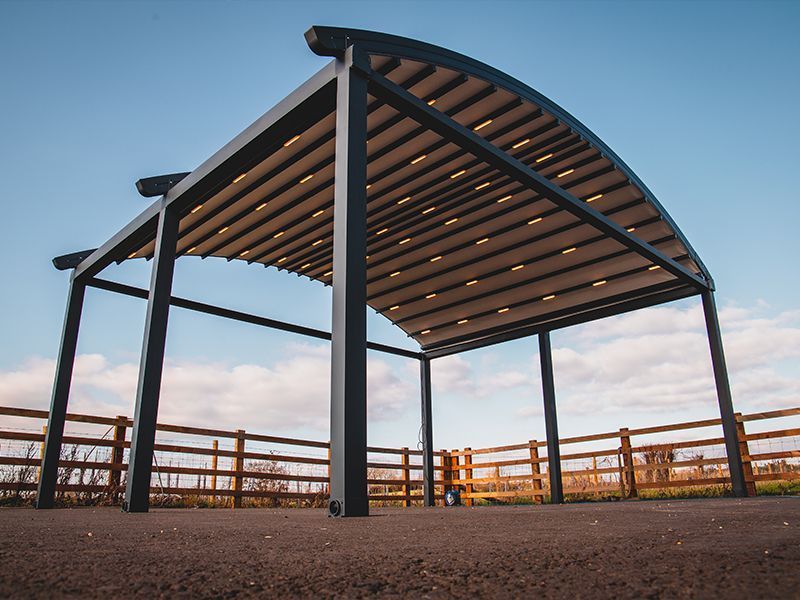 Luna Crescent Retractable Awning 4.75 x 4m | Luna Range | RHS Tatton Park-Garden Furniture Centre-Free Install,HighRange,Showroom exdis,Free Standing,Luna Retractable Awnings,Gazebos OLD DNU!,The Luna Range - New!,Gazebos,Metal Gazebos,Luna Retractable Awnings Gazebos,Luna Awning Range,Outdoor Sale-{collection_title}